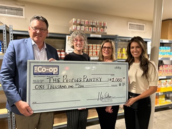 Pittsfield Cooperative Bank Donates $1,000  to The People’s Pantry of Great Barrington
