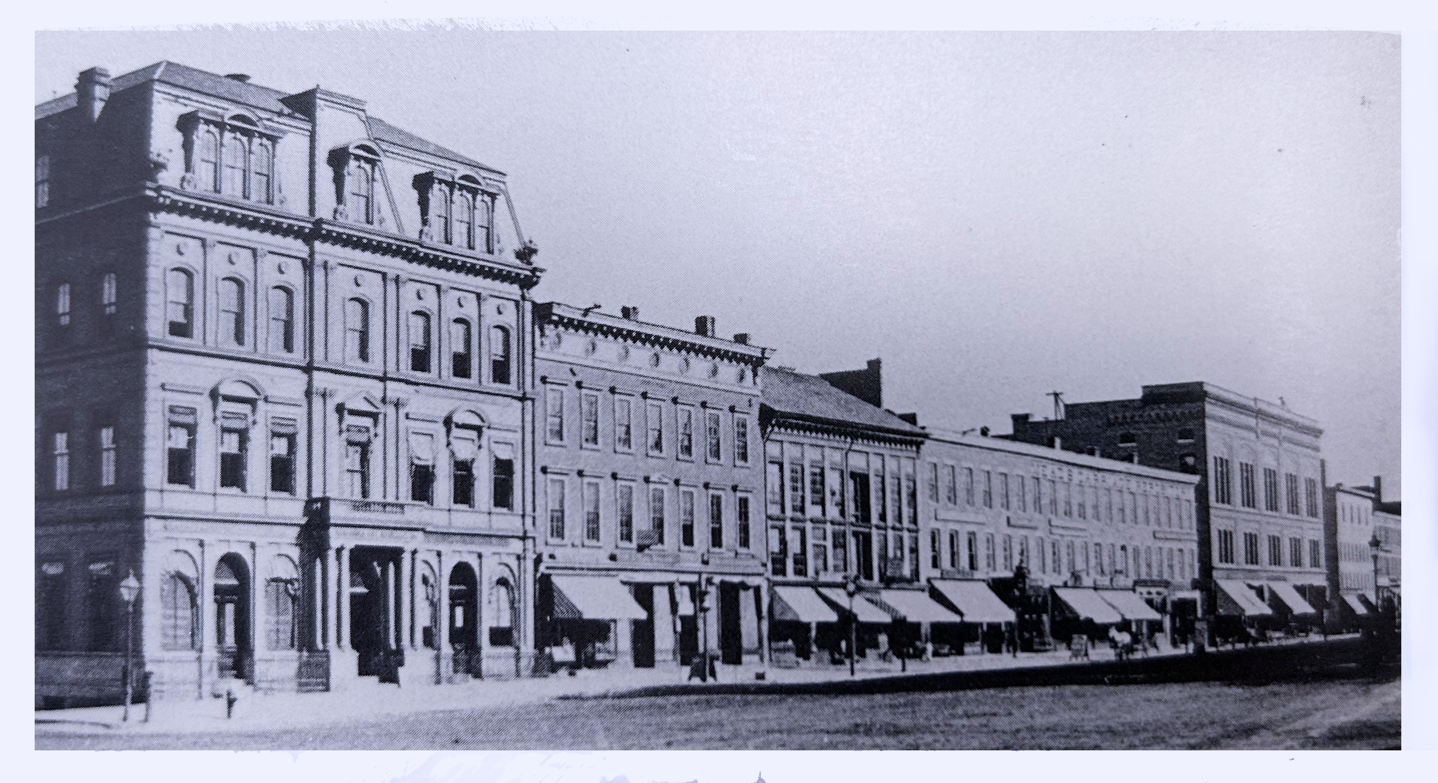 Pittsfield Cooperative Bank’s first location on North Street (second building on left)